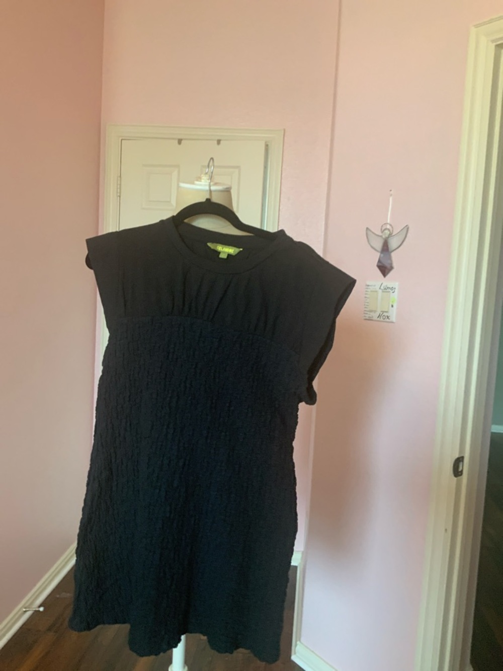 Elegant Black Mini Dress, never worn